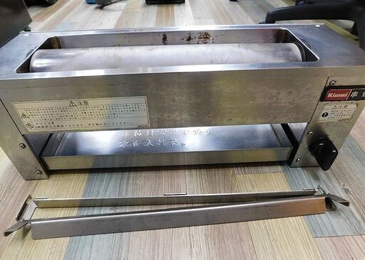 動作品 RINNAI リンナイ 串焼 ガス赤外線グリラー 焼き台 LPガス用 型番不明