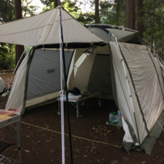 コールマン　テント　2ルーム　オリーブ