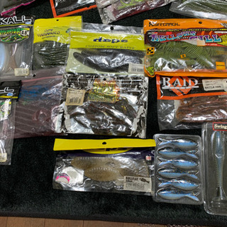 バス釣り　セット　ルアー　ワーム　針　おもり