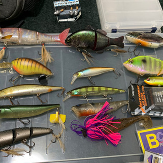 バス釣り　セット　ルアー　ワーム　針　おもり