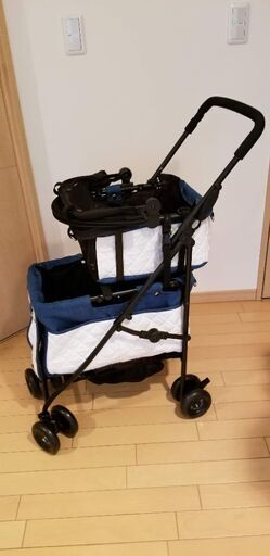 廃盤）マザーカート 二段式 多頭飼い