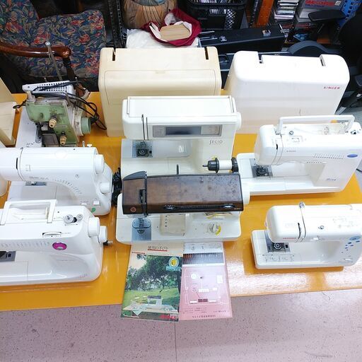 【7台 まとめて】電動ミシンなど ■ せどらー ネット屋 転売OK！■ まとめ売り 山売り 古物市場