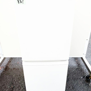 ✨高年式✨861番 シャープ✨ノンフロン冷凍冷蔵庫✨SJ-D14D-W‼️