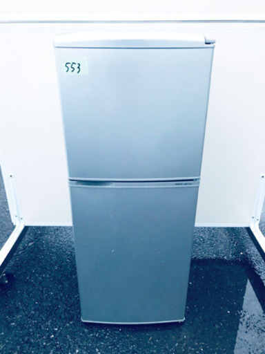 ①553番AQUA✨ノンフロン冷凍冷蔵庫✨AQR-141A‼️