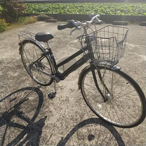 27インチ 丸石 自転車 シャフトドライブ 3段変速