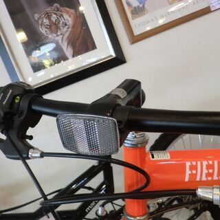 【中古美品】自社配送可能　ミムゴ FIELD CHAMP 6段変速 700C クロスバイク オレンジ