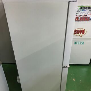 SHARP　19年製　２ドア冷凍冷蔵庫　SJ-GD14E　ガラスパネル