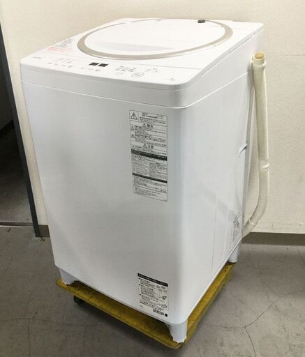 TOSHIBA 東芝 全自動洗濯機 マジックドラム AW-9SD5 9㎏ S-DDモーター 風乾燥 ecoモード ふろ水ポンプ 中古