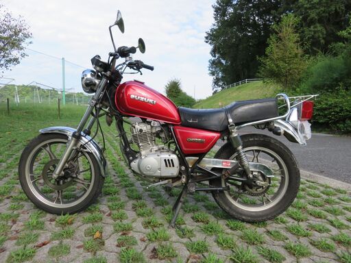 値下げ‼　GN125H 　ワンオーナー　自賠責付き　レストアベース