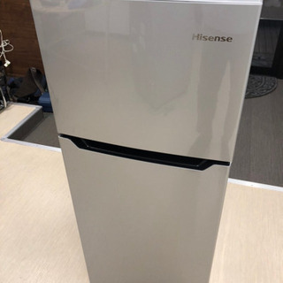 【美品】HISENSE ハイセンス 2019年製 2ドア冷凍冷蔵...