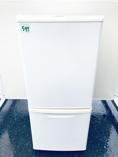 ①597番 Panasonic✨ノンフロン冷凍冷蔵庫✨NR-B143W-W‼️