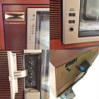 ★良品★年代物 1980年製 20型ナショナルカラーテレビ TH20-B15 魁 さきがけ 松下電器 サザエさんのテレビ