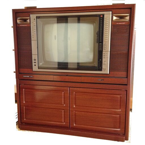★良品★年代物 1980年製 20型ナショナルカラーテレビ TH20-B15 魁 さきがけ 松下電器 サザエさんのテレビ