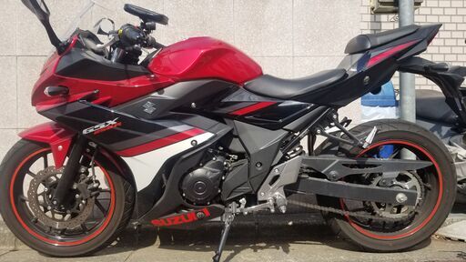 極上なGSX250R　走行5000km　自賠責あり