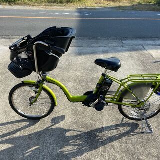整備済新基準良品Panasonic 12AH 前子供乗せ 電動アシスト自転車 20