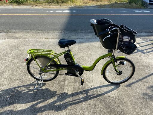 整備済新基準良品Panasonic 12AH 前子供乗せ 電動アシスト自転車 20 