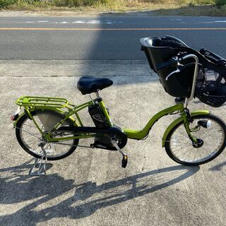 整備済新基準良品Panasonic 12AH 前子供乗せ 電動アシスト自転車 20