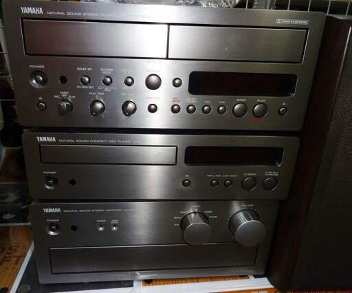 【激安商品】ヤマハ オーディオスピーカーセット AX-10 CDX-10 KX-W10 NS-2 中古品