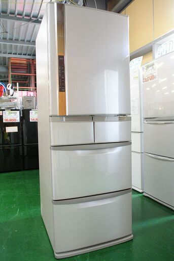 日立 HITACHI 5ドア冷蔵庫 R-SL470CM 470L 2013年製ですが動作良好です。当店不具合時返金保証3ヶ月付。