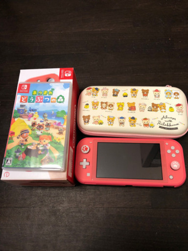 新品　スイッチライトどうぶつの森セット　Switchライト