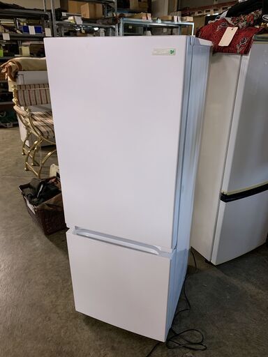 一人暮らしに最適！高年式 2ドア ノンフロン冷凍冷蔵庫 156L YRZ-F15E1 2017年製 ホワイト ヤマダ電機 YAMADA 中古 E