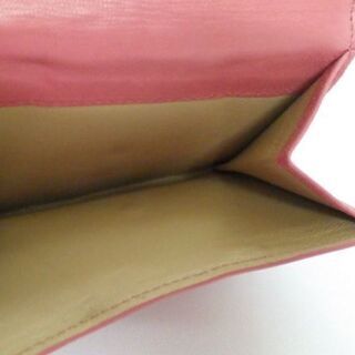 BOTTEGA VENETA ボッテガヴェネタ ピンク/レザー折財布