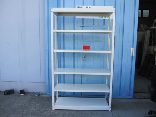 ボルトレスラック　耐荷重：100ｋｇ/段　天地6段　Ｗ1240　Ｈ2100
