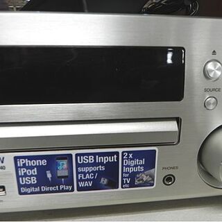DENON RCD-M40 シルバー CDレシーバー リモコン付き 動作確認済み Amazon.co.jp: Denon CDレシーバー FLAC/WAV/AAC再生対応