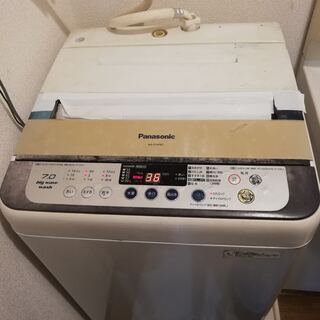 無料。Panasonic７kg洗濯機