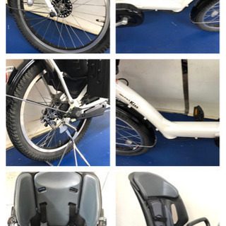 ヤマハ パスキッスミニ 20インチ 3人乗り 8.9ah デジタル 電動自転車 