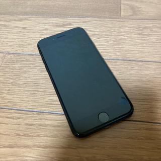 値下げしました】 iPhone7 ジェットブラック 128G