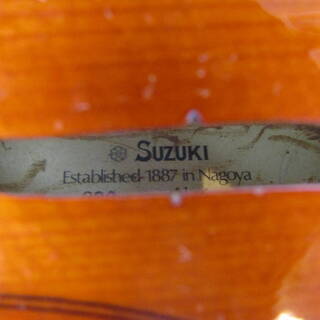 N1539・ SUZUKI 鈴木 バイオリン 1/2 No.230 Anno 2004 Established 
