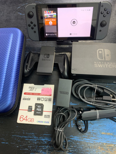 【美品】ニンテンドースイッチ グレー 2020/10/27