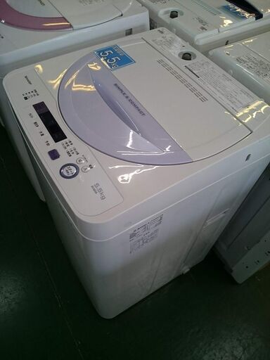 【分解クリーニング済み♪】シャープ 2017年製 5.5kg 全自動洗濯機 ES-GE5A