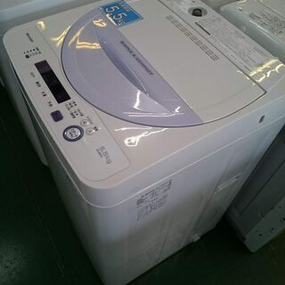 分解クリーニング済み♪】シャープ 2017年製 5.5kg 全自動洗濯機 ES-GE5A
