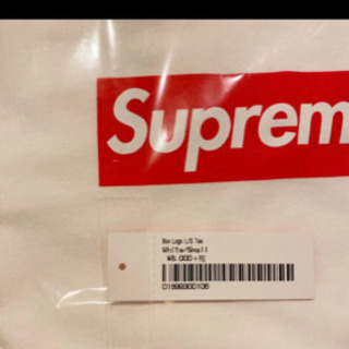supreme box log l/s tee S