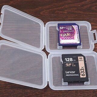 （値下げしました）【中古】128GB SDXC を2個