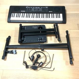 Alesis 電子キーボード 61鍵盤 初心者セット【ヘッドホン...