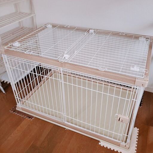 ペットケージ　屋根有り120cm