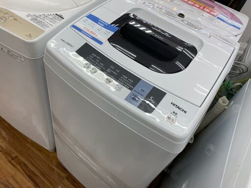【店頭販売のみ】 HITACHIの洗濯機『NW-5WR』 入荷しました！！