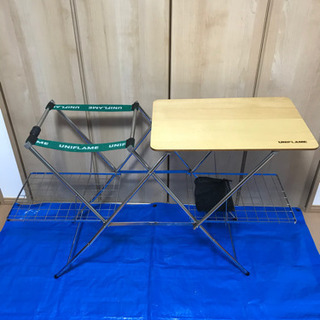 ユニフレーム　キッチンスタンド　新型・旧型