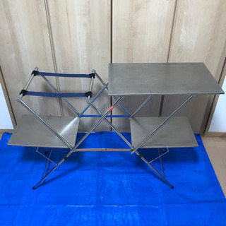 ユニフレーム　キッチンスタンド　新型・旧型