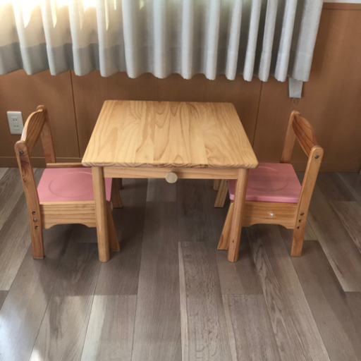 鹿児島の方❗️ キッズ　デスクとチェア　2脚