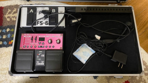 BOSS RC-30 純正フットスイッチ\u0026アダプター\u0026ボード付き
