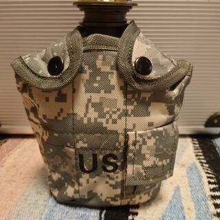 us army ドリンクボトル　ミリタリー　迷彩