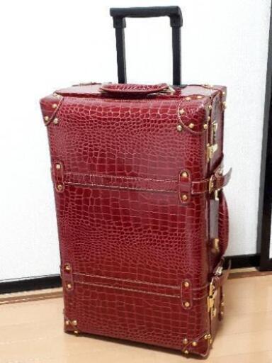 クラシックデザインキャリーバッグキャリーケース赤ワインレッド 田中 鏡石のバッグ その他 の中古あげます 譲ります ジモティーで不用品の処分