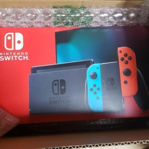 【新品】Nintendo Switch ネオンレッド／ネオンブルー