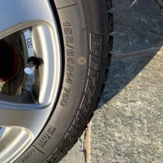 （商談中）スタッドレスタイヤ、ホイール付（軽自動車用）