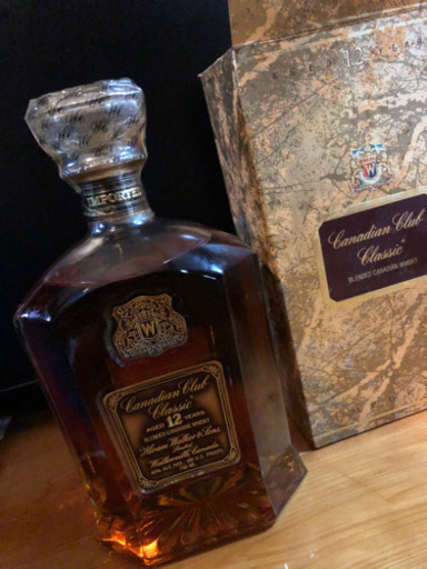【大幅値下げ】カナディアンクラブクラシック12年【古酒】