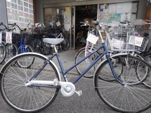 中古自転車1183 27インチ 3段ギヤ ダイナモライト